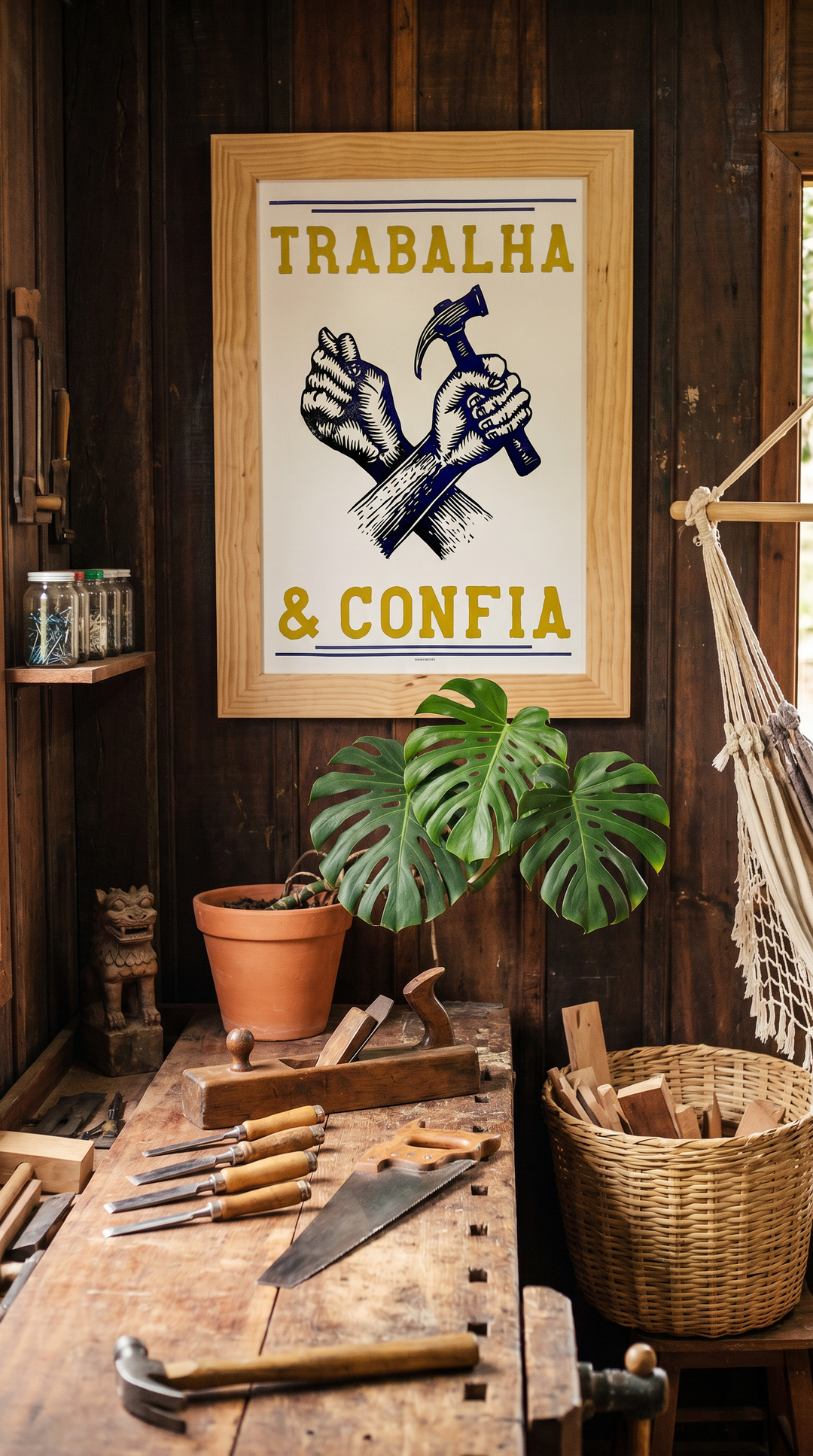 Cartaz | Trabalha e Confia