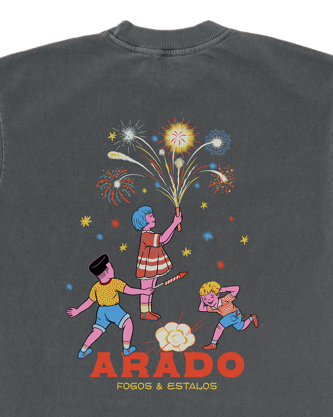 Camiseta | Fogos & Estalos - Infantil